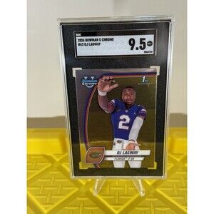 2024 Bowman U Chrome DJ Lagway 1st Bowman SGC 9.5 Mint+ Florida gators